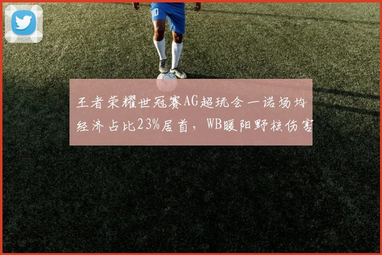 王者荣耀世冠赛AG超玩会一诺场均经济占比23%居首，WB暖阳野核伤害转化率仅0.75